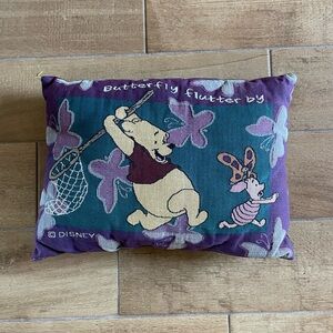 Disney Winnie the Pooh butterfly fly by accent decor purple Pillow